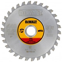 DeWALT DT1923 Pílový kotúč na oceľ 140 x 20 mm, 30 zubov, TCG 1,5°